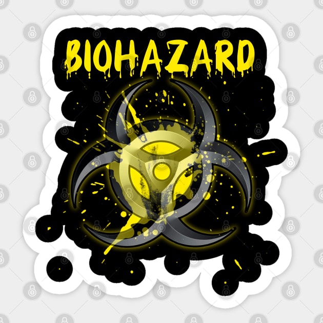 biohazard Sticker by hottehue